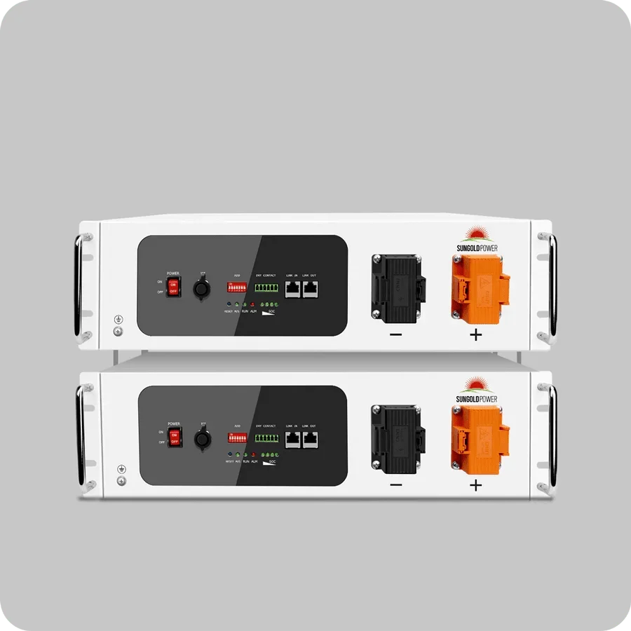 SunGoldPower 48V 100AH Server Rack Self-Heating LiFePO4 Lithium Battery, image 2