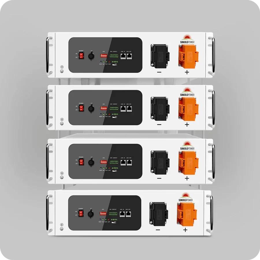 SunGoldPower 48V 100AH Server Rack Self-Heating LiFePO4 Lithium Battery, image 3