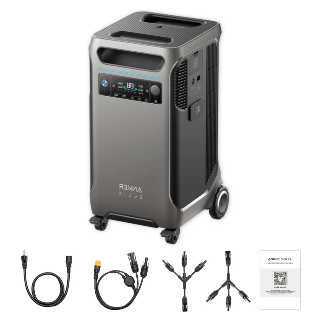 Anker SOLIX F3800 Portable Power Station (3840Wh, 6000W)