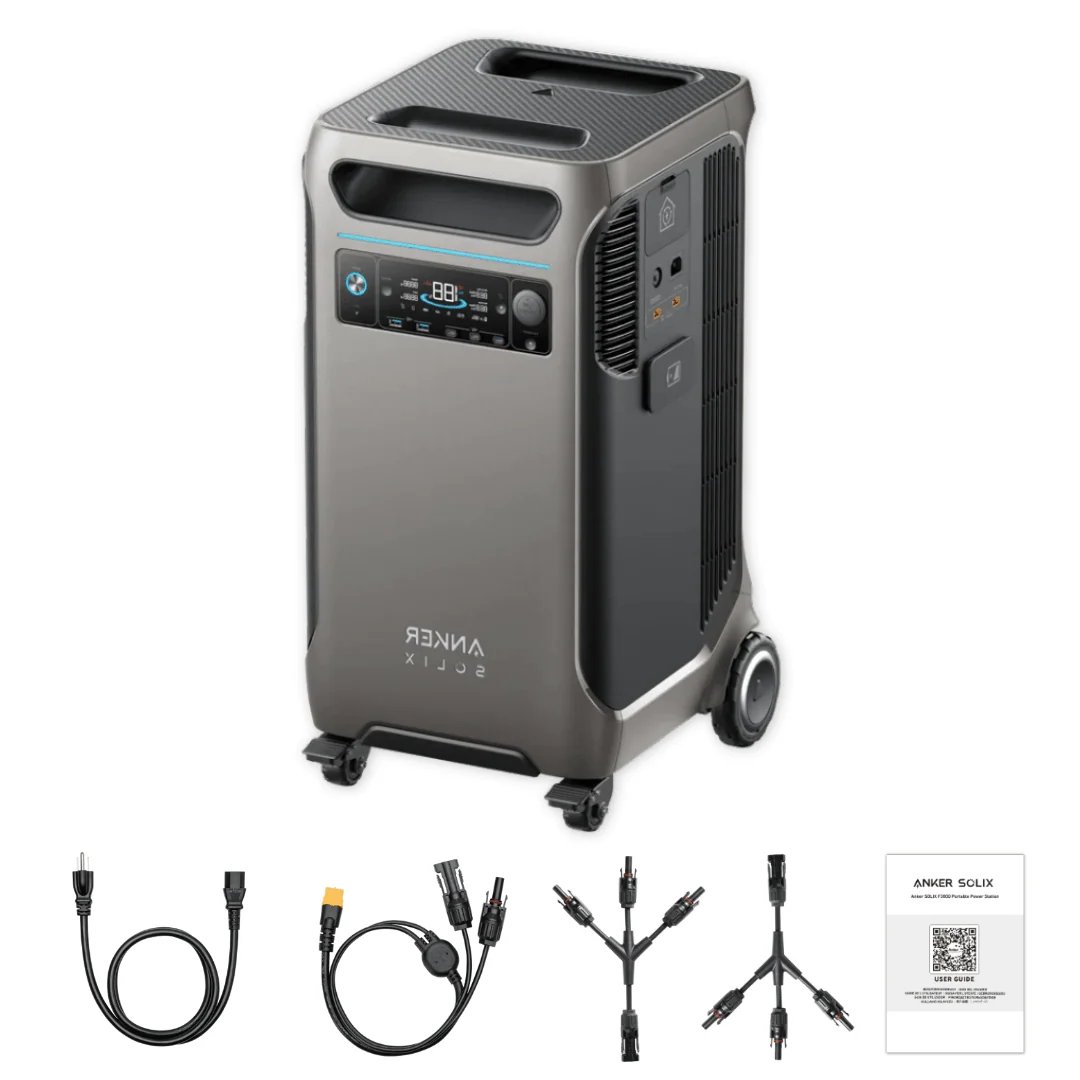 Anker SOLIX F3800 Portable Power Station (3840Wh, 6000W)
