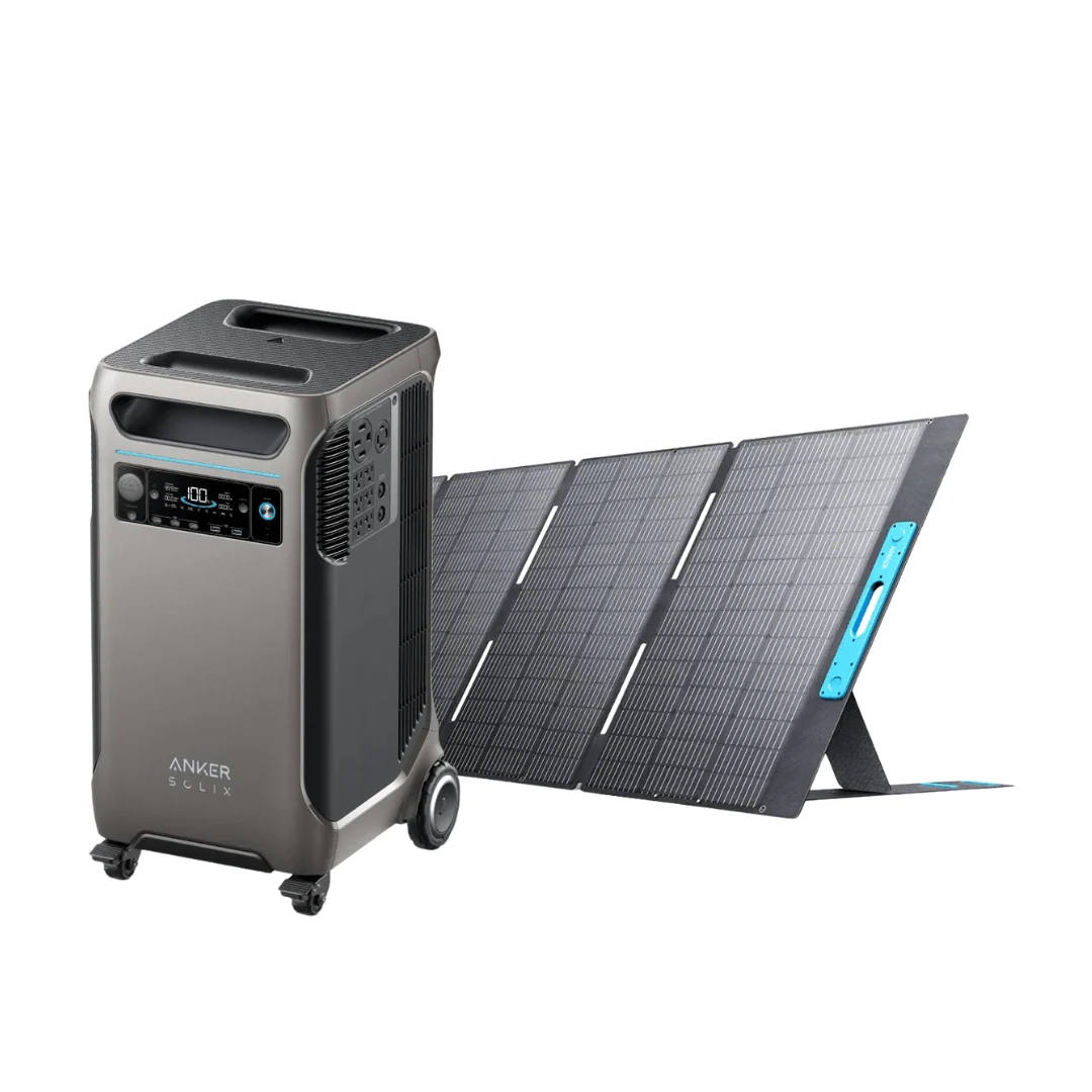 Anker SOLIX F3800 Solar Generator + 400W Portable Solar Panels, image 2