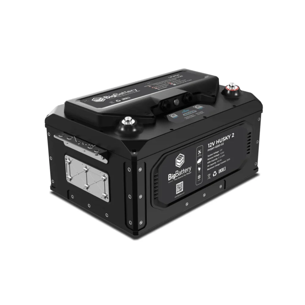 BigBattery HUSKY 2 12V 400Ah 5.12kWh LiFePO4 Battery