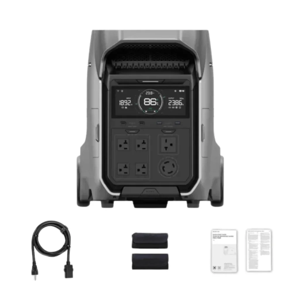EcoFlow DELTA Pro 3 4096Wh 4000W Portable Power Station Solar Generator