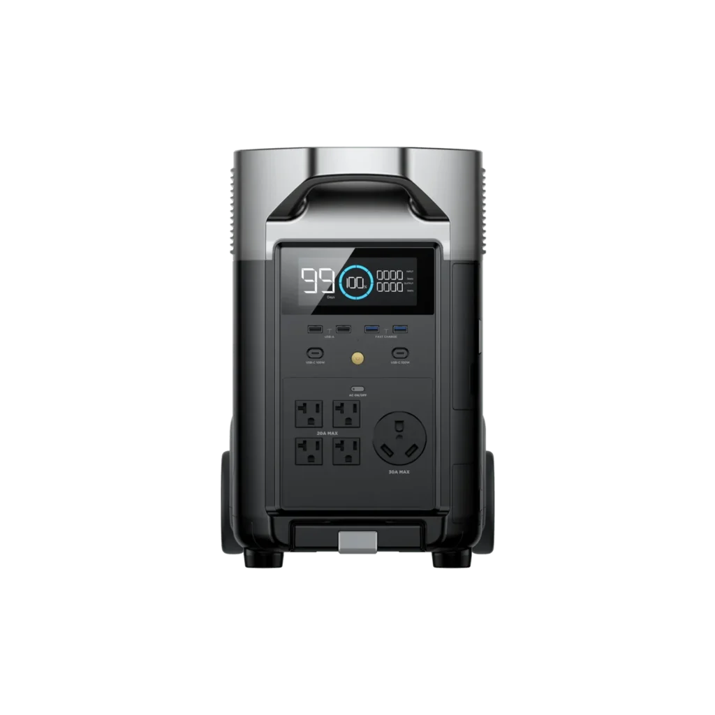 EcoFlow DELTA Pro 3600Wh 3600W Portable Power Station Solar Generator, image 2