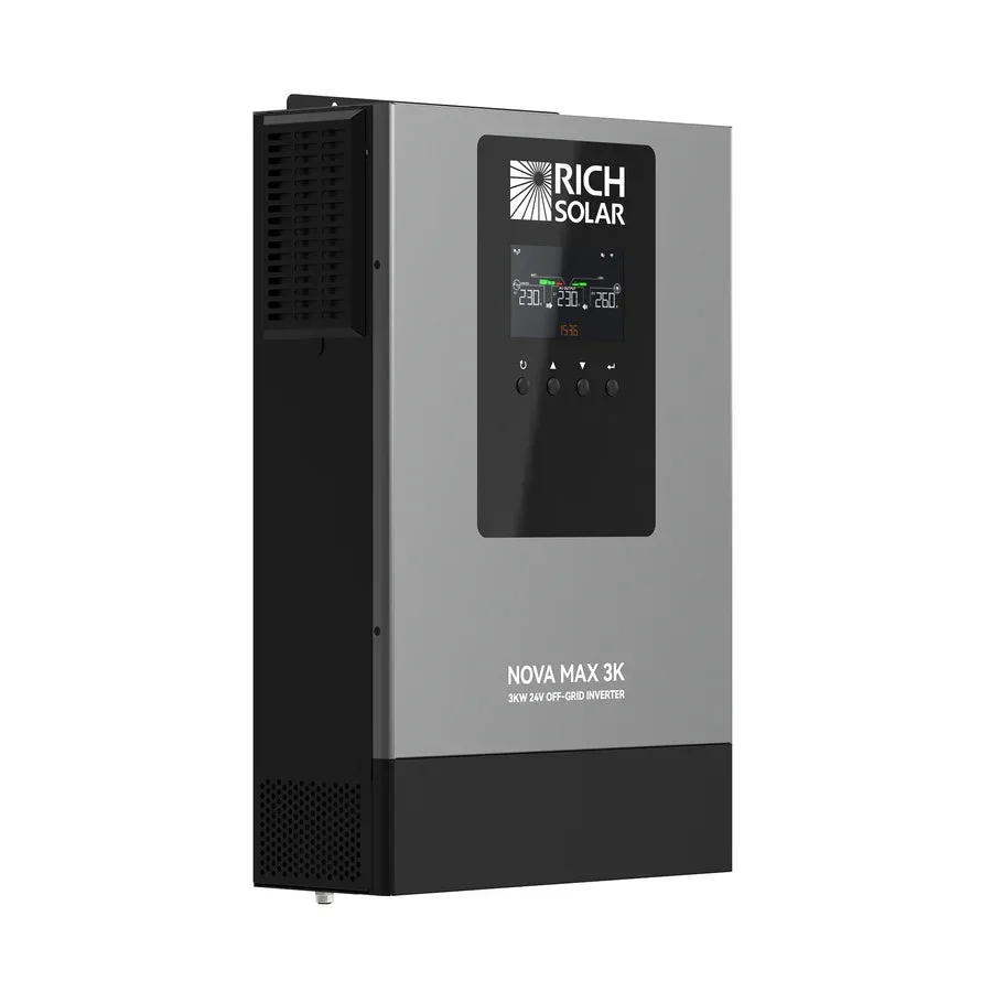 Rich Solar NOVA MAX 3K 2026 24V 3000W Off-Grid Hybrid Inverter, image 4