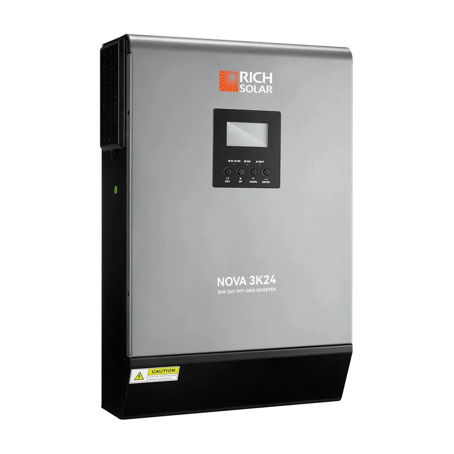 Rich Solar NOVA MAX 3K 3000W 24V Hybrid Solar Inverter, image 5