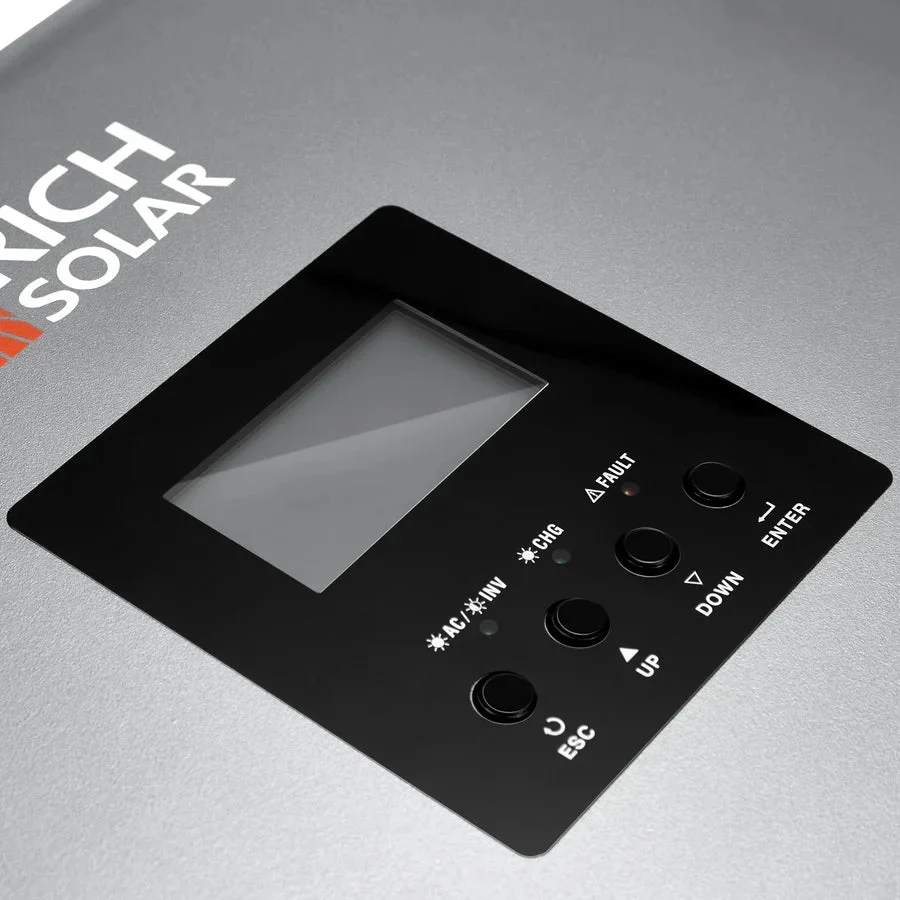 Rich Solar NOVA MAX 3K 3000W 24V Hybrid Solar Inverter, image 10