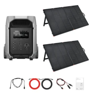 EcoFlow DELTA 3 Ultra Plus + Custom Solar Panels Kits