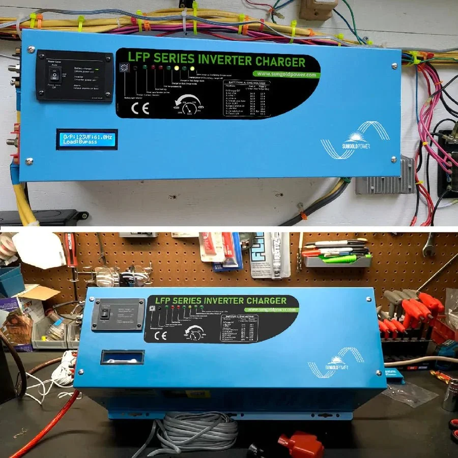 SunGoldPower 2000W DC 12V Pure Sine Wave Inverter With Charger, image 7